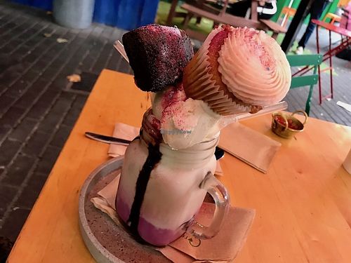 freaky unicorn glitter shake, part 2 at Cupcakes and Shhht in East London