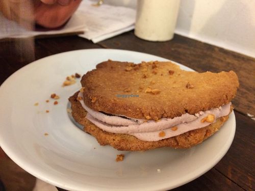 Cookie sandwich  at Cupcakes and Shhht in East London