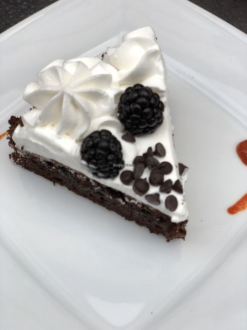 Birthday cake  at L'Orto Gia Salsamentario in Turin