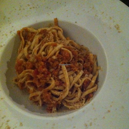 Homemade pasta at L'Orto Gia Salsamentario in Turin