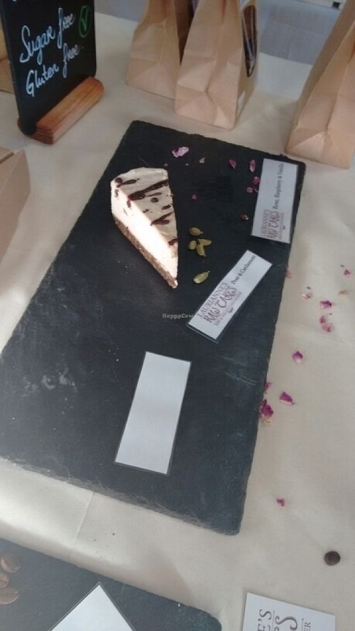 looking beautiful at Laurianne's Raw Cakes in Killearn