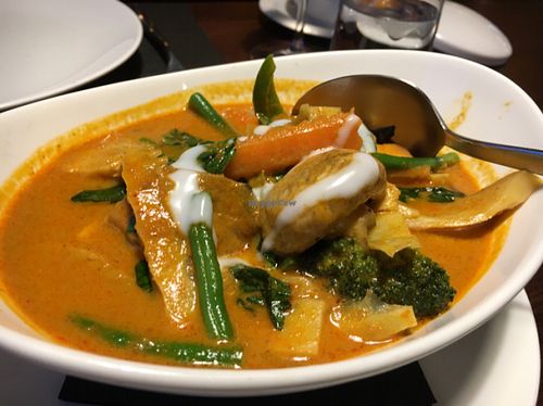tofu red curry  at Mantra Thai in Newcastle Upon Tyne