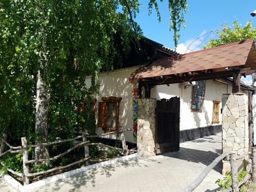 outside at Kumanek in Tiraspol