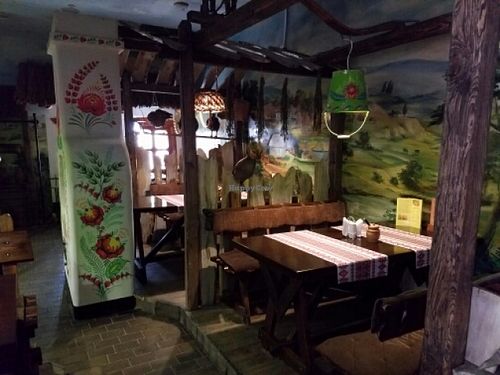 inside at Kumanek in Tiraspol