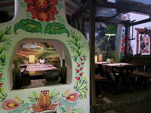 inside at Kumanek in Tiraspol