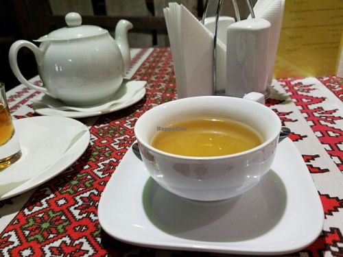 mint tea at Kumanek in Tiraspol