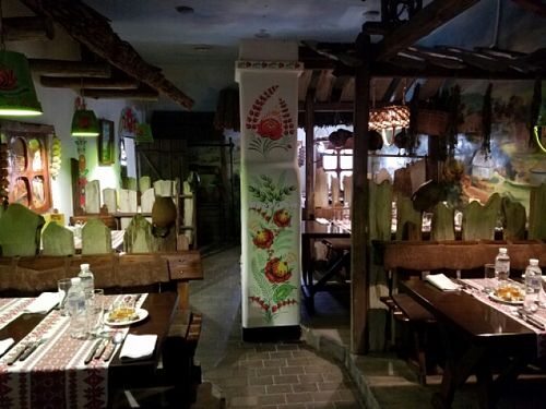 inside  at Kumanek in Tiraspol