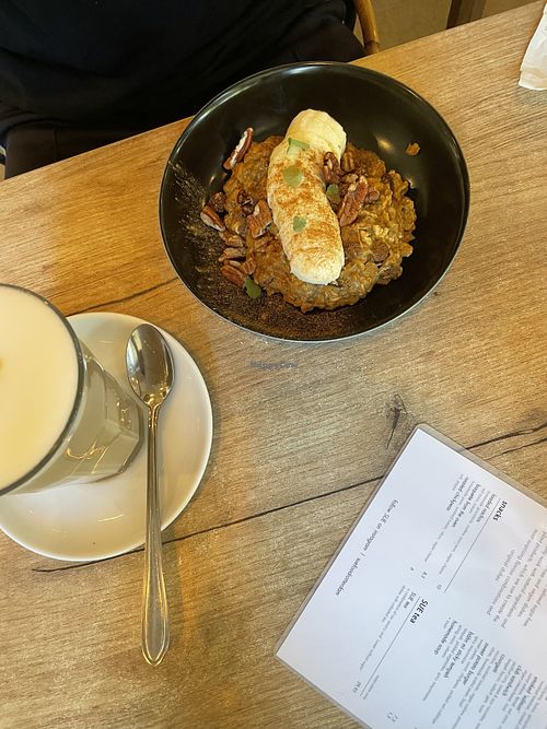 Pumpkin oats at SUE in Rotterdam