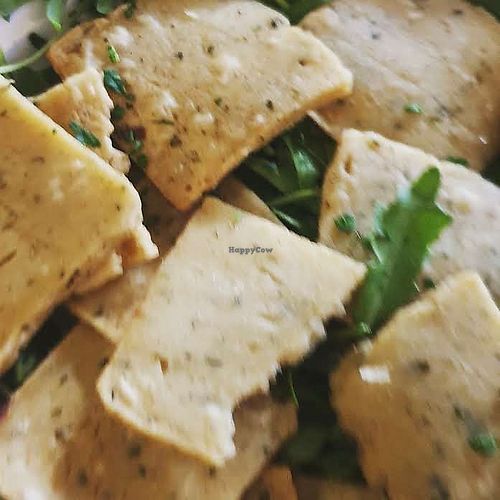 Chickpeas panelle at Osteria Italiana in Clifton Hill