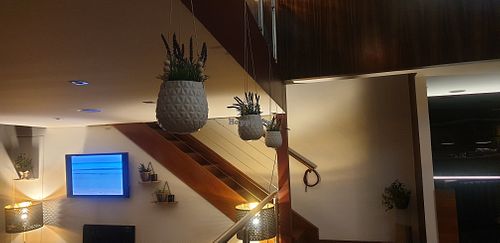 Interior - nice ambience at Osteria Italiana in Clifton Hill