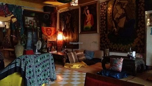 inside seating at Lost Lounge in Chiang Mai