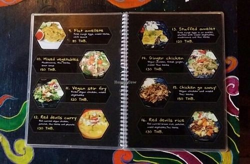 Menu 3 at Lost Lounge in Chiang Mai