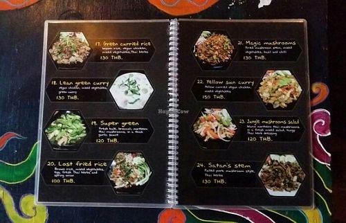 Menu 3 at Lost Lounge in Chiang Mai