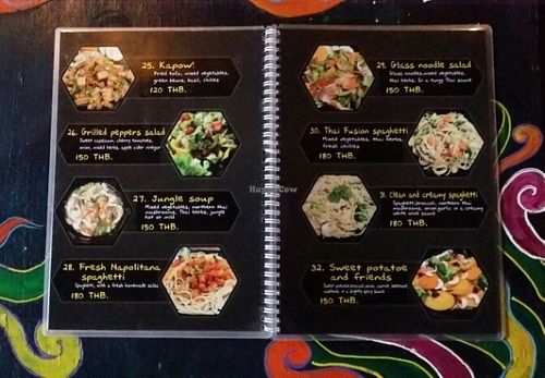 Menu 5 at Lost Lounge in Chiang Mai