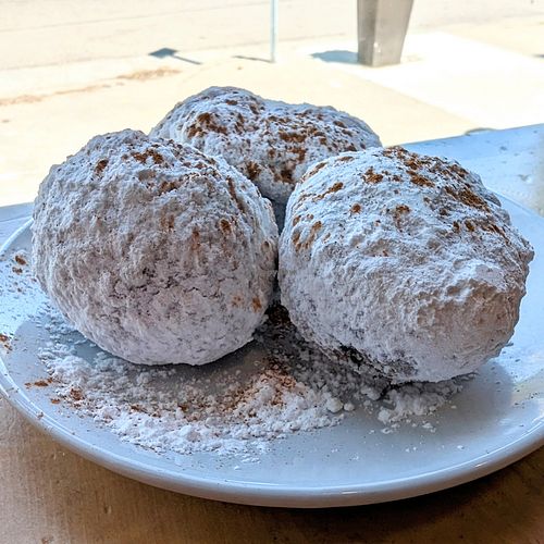 Vegan Beignets at Reverie Cafe + Bar in Minneapolis