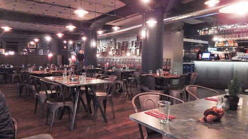 inside at Bryggjan Brugghus in Reykjavik