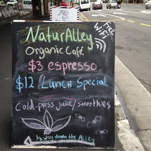 naturalley at Naturalley Organic Cafe in Dunedin