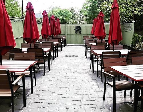 Outdoor Dining on our Patio 
Weather Permitting at Redhound Grille in Paoli