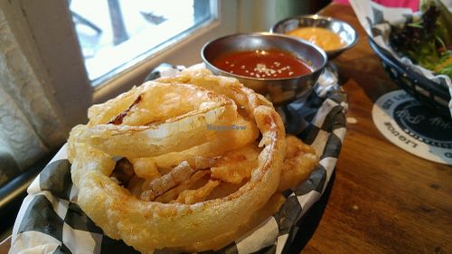 Onion Rings at Lucky Pig - Paradise Palms in Edinburgh