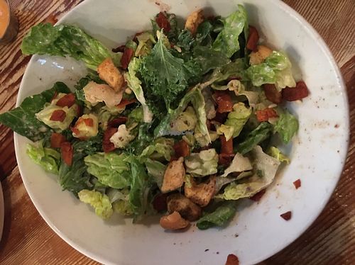 Organic Kale and Romaine Caesar  at MeeT in Gastown in Vancouver