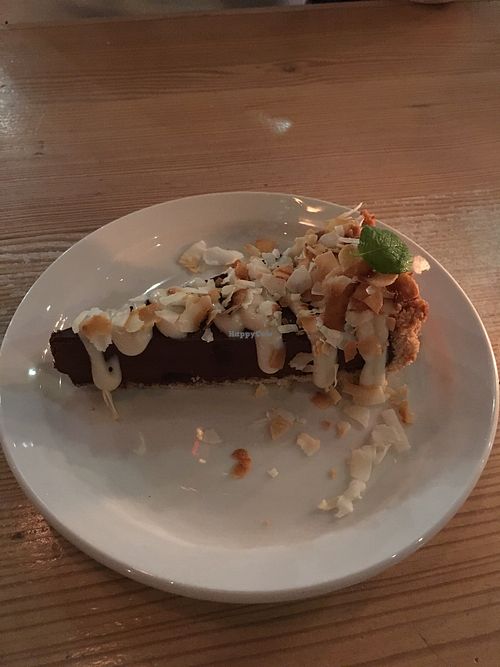 Choco coconut ganache cake  at MeeT in Gastown in Vancouver