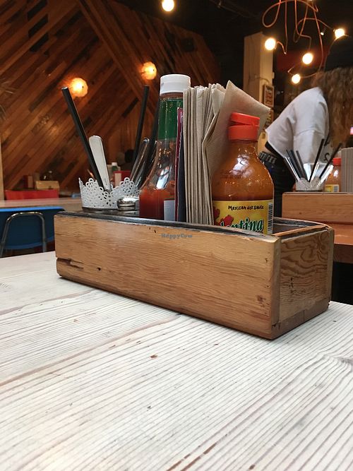 Table  at MeeT in Gastown in Vancouver