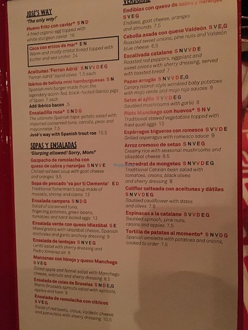 V is for veg*n at Jaleo in Bethesda