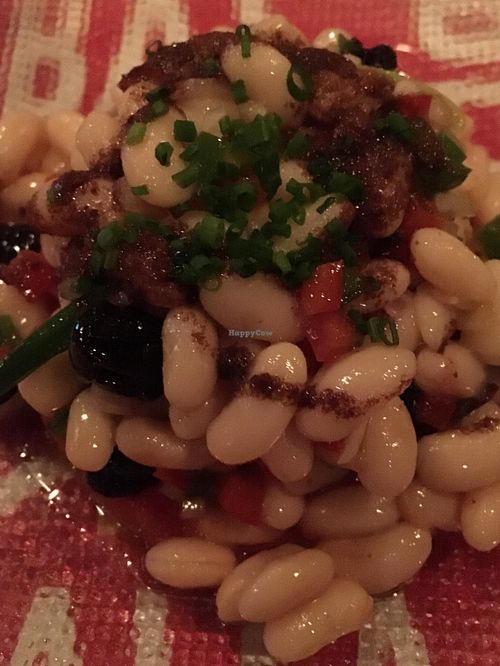 Cannellini bean salad at Jaleo in Bethesda