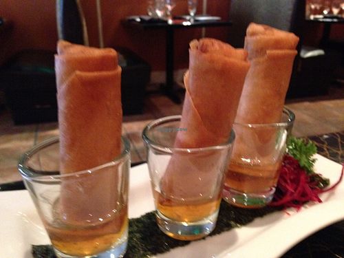spring rolls at L'Thai Organic Restaurant - East in Tucker