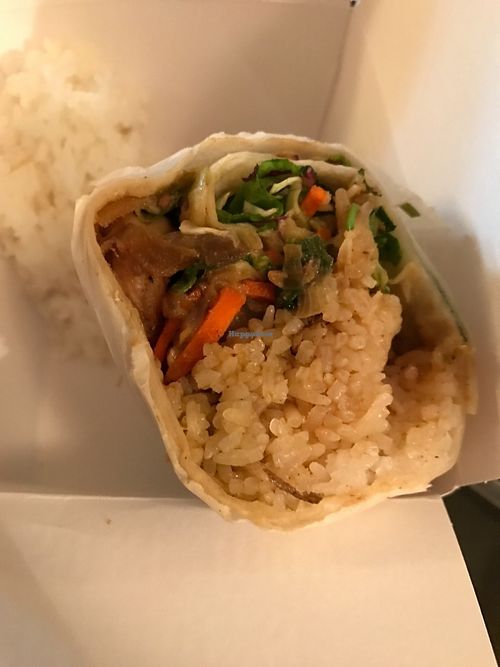 tofu wrap in flour tortilla (carry out) at Lona's Lil Eats in St Louis