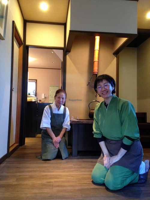 Chef (mother) and her daughter at SinSinTei in Nagoya
