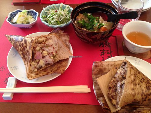Lunch set for 1,200 yen at SinSinTei in Nagoya