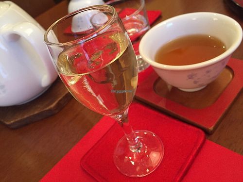 Homemade plum wine at SinSinTei in Nagoya