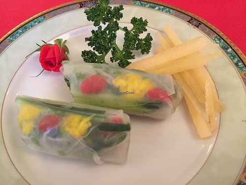 Spring Rolls at SinSinTei in Nagoya