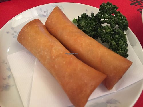 Deep fried spring rolls at SinSinTei in Nagoya