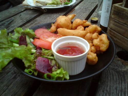 Cauliflower Nuggets at Royal Sovereign Pub in East London