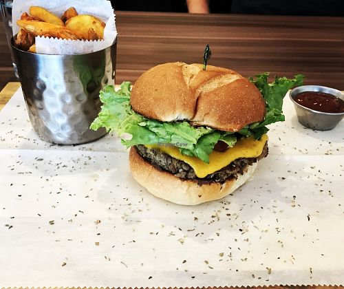 Among the best Vegan Food in Costa Rica, absolutely recommended to Vegan and non Vegan People!! You gotta love this place!! Now they have express so no excuse to not try their amazing food!!  at Green Vurgers in San Jose