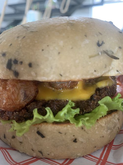 Hamburguesa Vurger  at Green Vurgers in San Jose