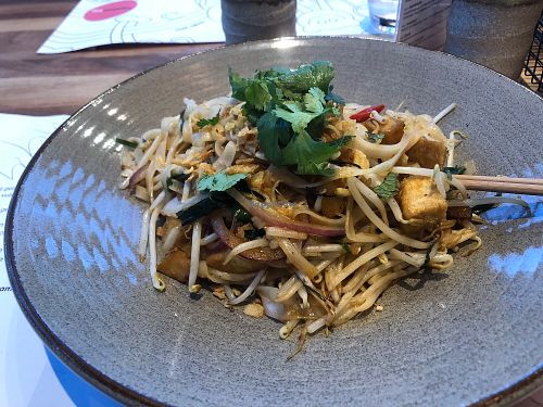 Pad Thai vegan at Wagamama - Zuidplein in Amsterdam