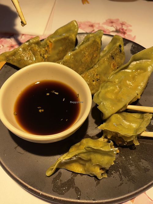 Veggie gyoza   at Wagamama - Tivoli in Copenhagen