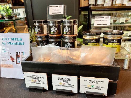 Veganerie - snacks selection at Veganerie Concept - Benjasiri Park in Bangkok