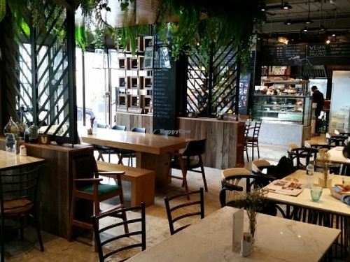 inside at Veganerie Concept - Benjasiri Park in Bangkok