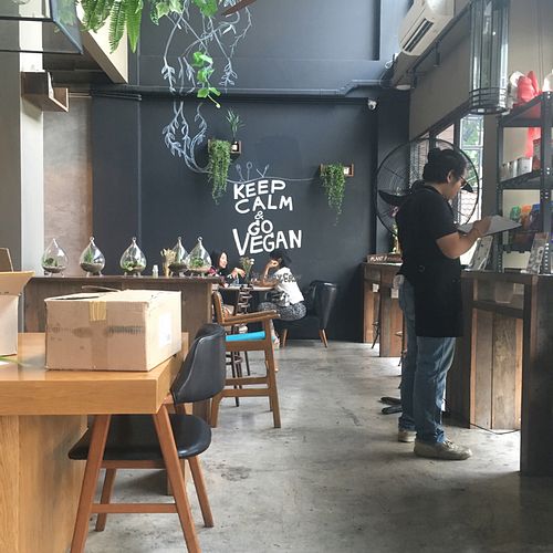 go vegan at Veganerie Concept - Benjasiri Park in Bangkok