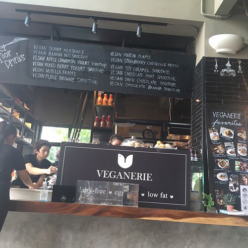 interior at Veganerie Concept - Benjasiri Park in Bangkok