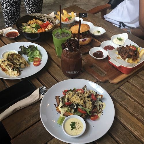 food at Veganerie Concept - Benjasiri Park in Bangkok