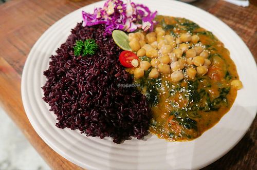 Curry at Veganerie Concept - Benjasiri Park in Bangkok