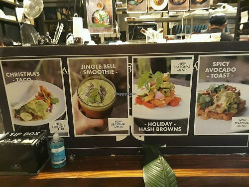 Seasonal Menu (2017-2018) at Veganerie Concept - Benjasiri Park in Bangkok