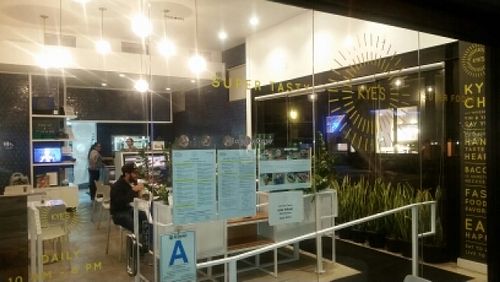 inside at Kye's in Los Angeles