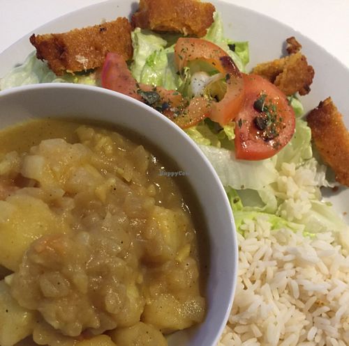 Potatoe Curry  at Wendelin's Kuche in Vienna