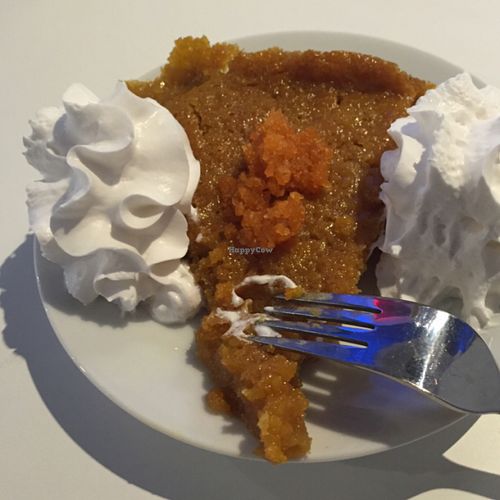 yummy carrot cake  at Wendelin's Kuche in Vienna